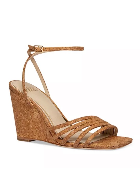 PAIGE Shoes - PAIGE Shelby Cork Wedge Sandals Size 10 NWOT Strappy Resort Summer